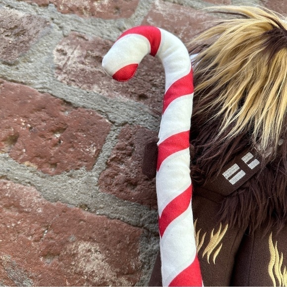 LEGO® Star Wars™ Chewbacca Holiday Plush Stuffed Animal Christmas Candy Cane - Picture 3 of 14